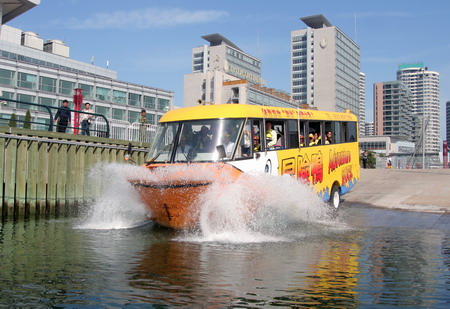 Le bus amphibie, c'est quoi