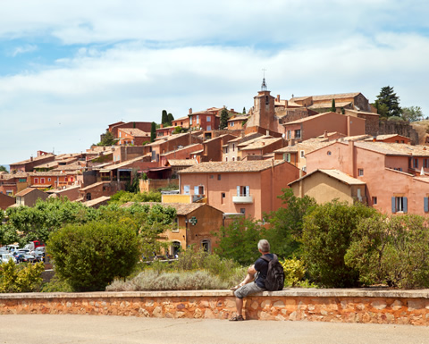 Image de la ville de Roussillon